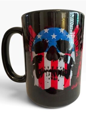 Badlands Pawn, Guns, Gold & Rock 'N' Roll Shoot to Thrill Ceramic Mug